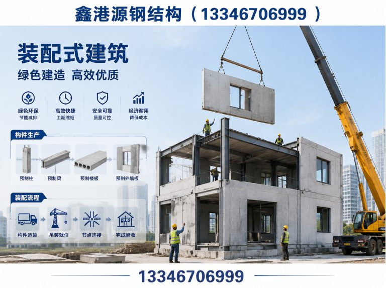 许昌经济技术开发区钢结构安装展示图